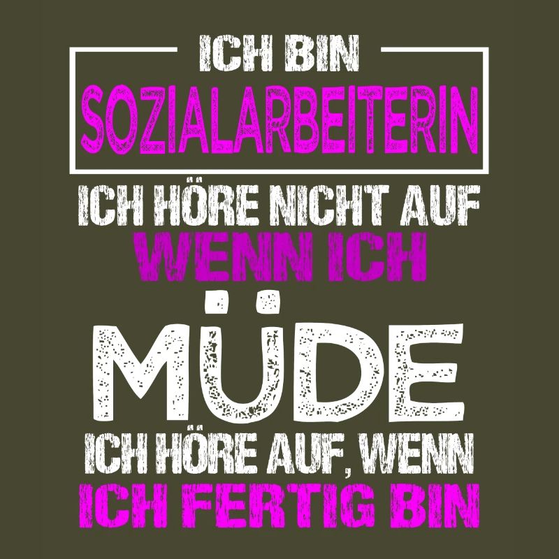 Ich bin Sozialarbeiterin Geschenk soziale Berufe