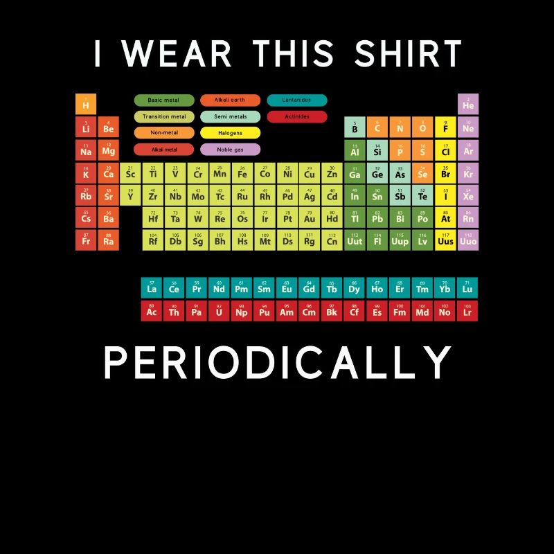 Chemist element studying chemistry joke fun gift