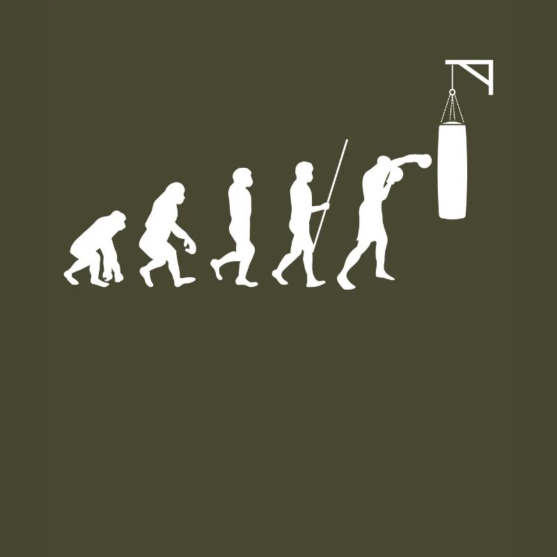 Evolution Boxer Geschenk Boxing Boxhandschuhe