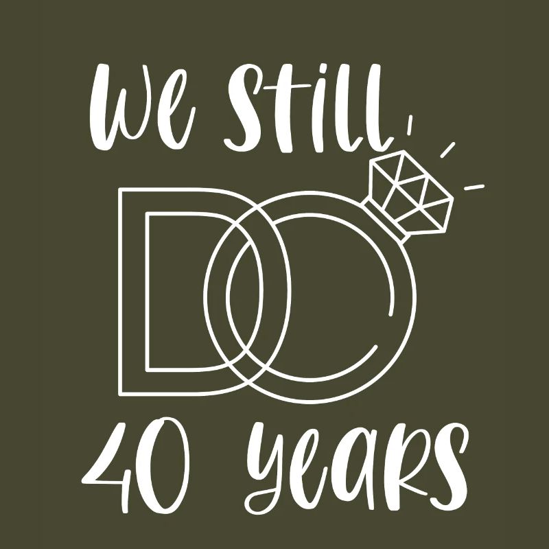40th Wedding Anniversary Couples Ruby Wedding Anniversary