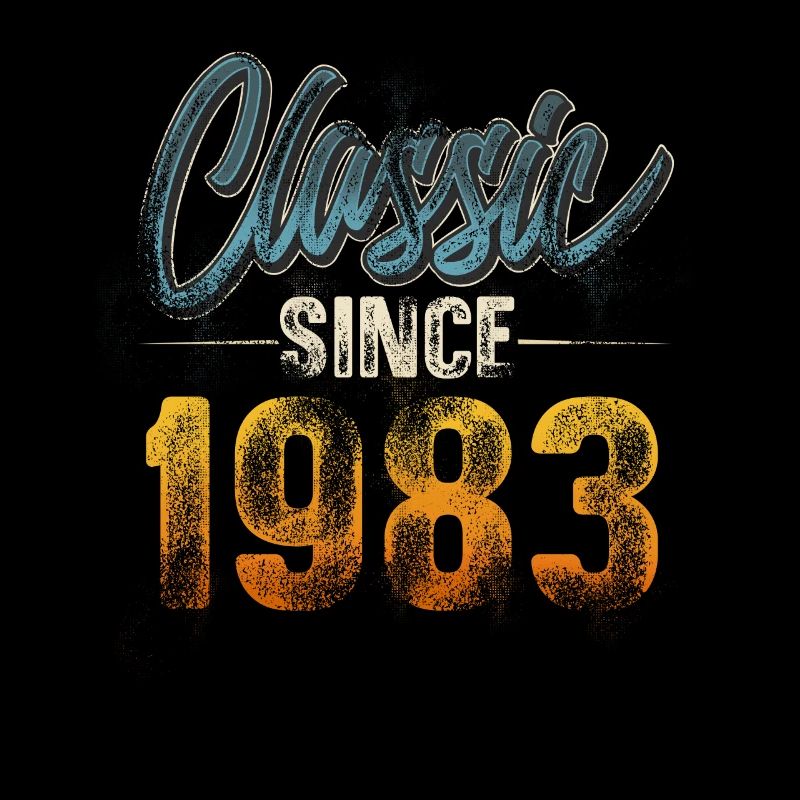 1983 Année de naissance Anniversaire Année de construction Millésime