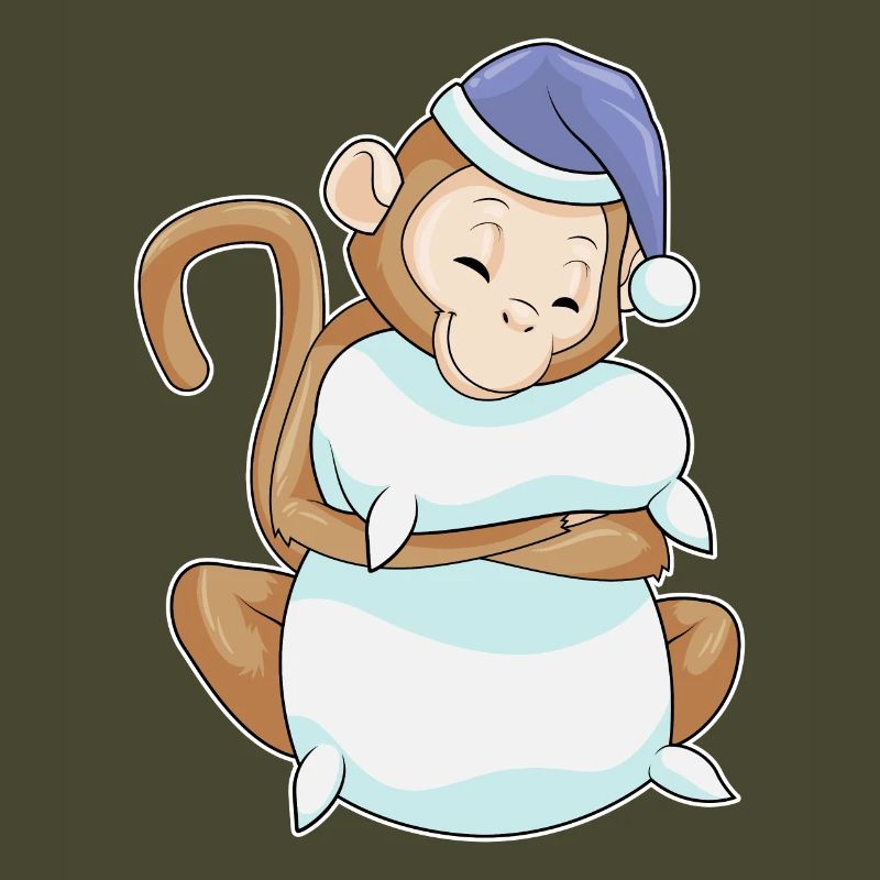 Monkey Sleeping Pillow