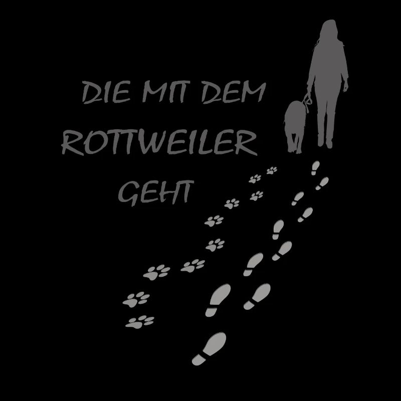 Rottweiler - Die mit dem Rottie geht - Gassi