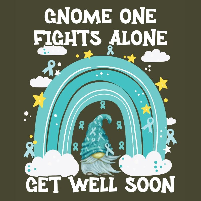 Gnome One Fights Alone Gebärmutterkrebs