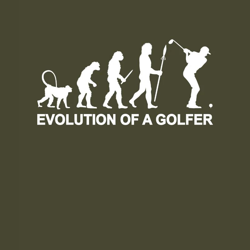 Evolution eines Golfers