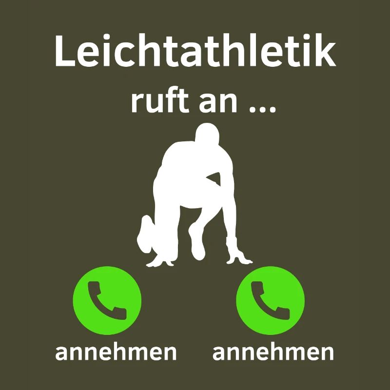 Leichtathletik ruft an - annehmen oder annehmen?