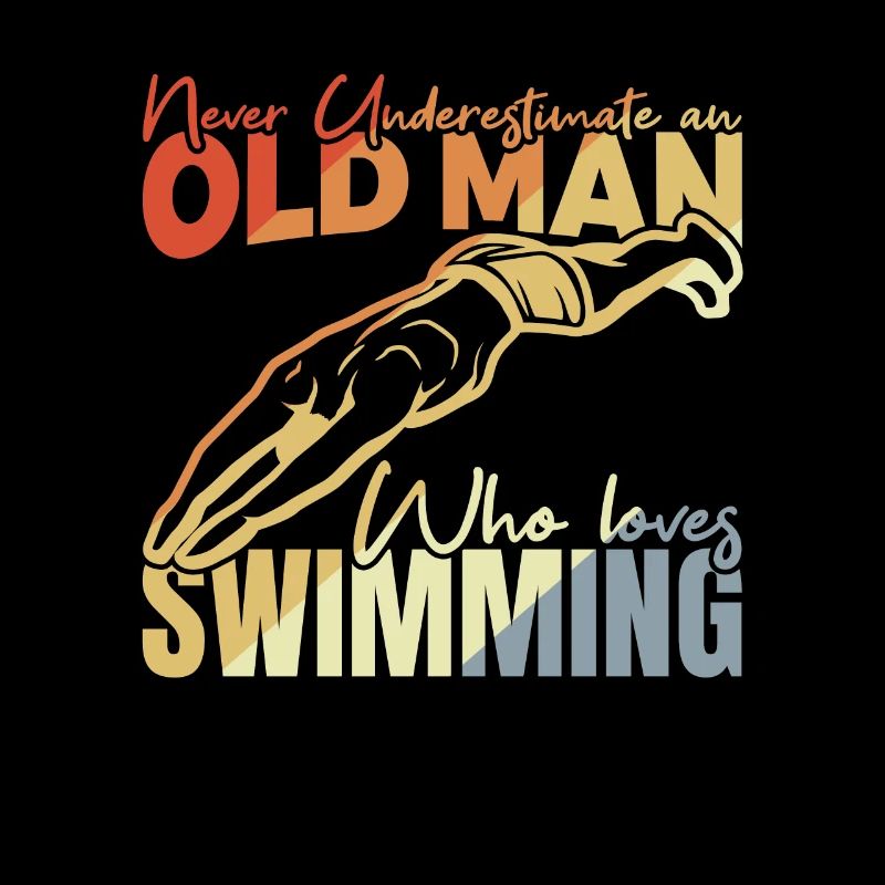 Großvater Schwimmer