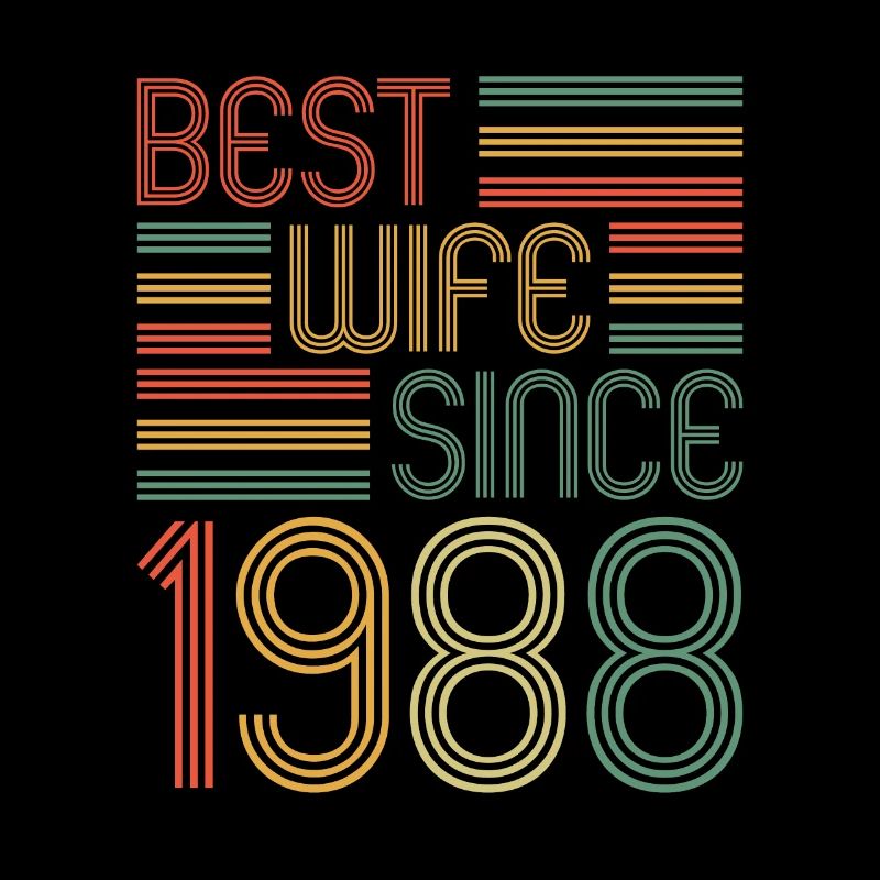 35. Hochzeitstag Beste Ehefrau seit 1988