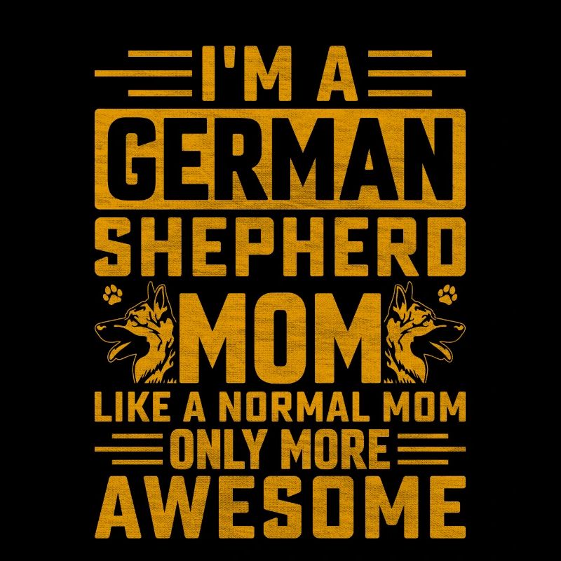 Ich bin Mutter eines Deutschen Schäferhundes