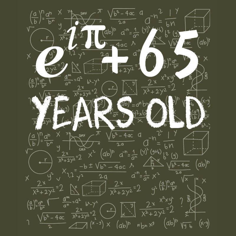 64e anniversaire 64 ans Euler Identité cadeau math