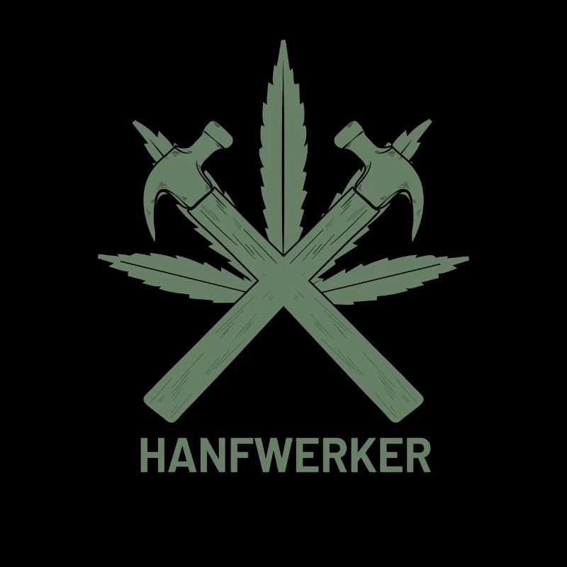 Hanf Weed Gras Marihuana Hanfwerker Zimmerer