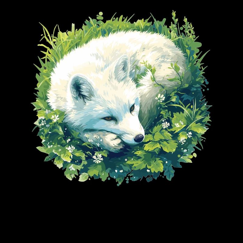 Renard arctique Polarfüchse Polarfuchs