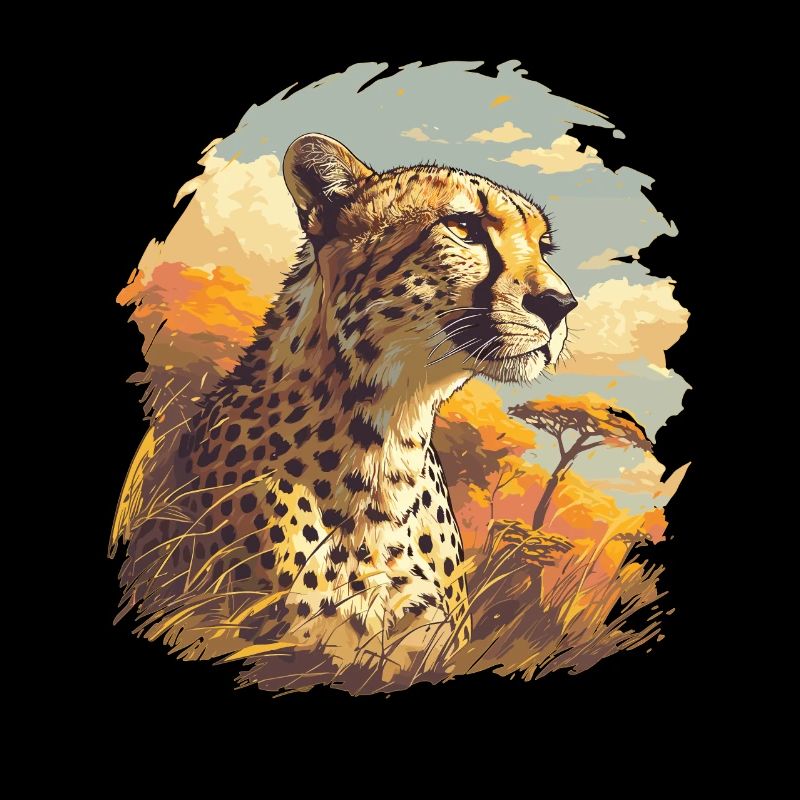 Guépard Geparde Gepard