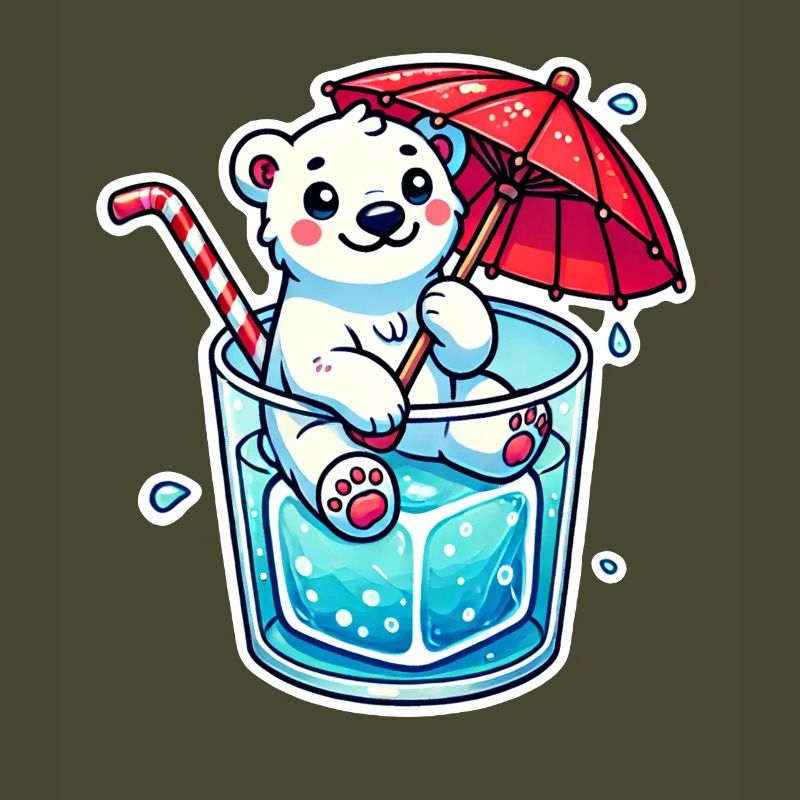 Eisbär Eiswürfel