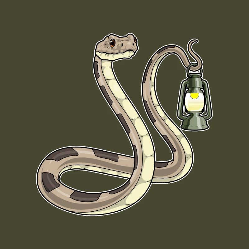 Lanterne serpent