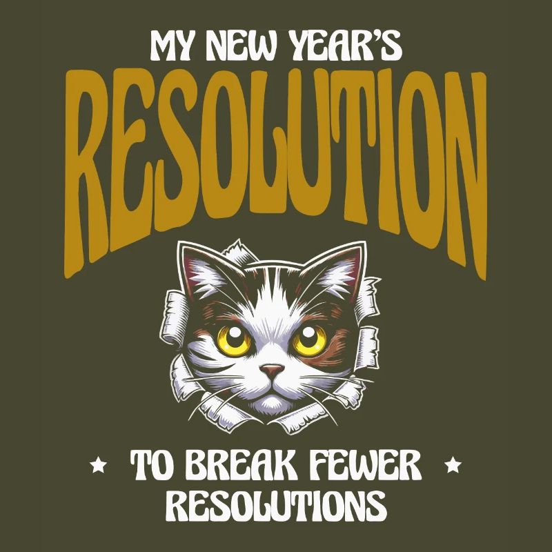 Ma résolution du Nouvel An de briser moins de résolutions