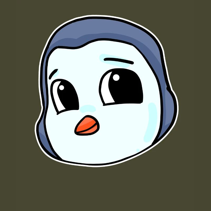 Pinguin Kopf Vogel Seevogel