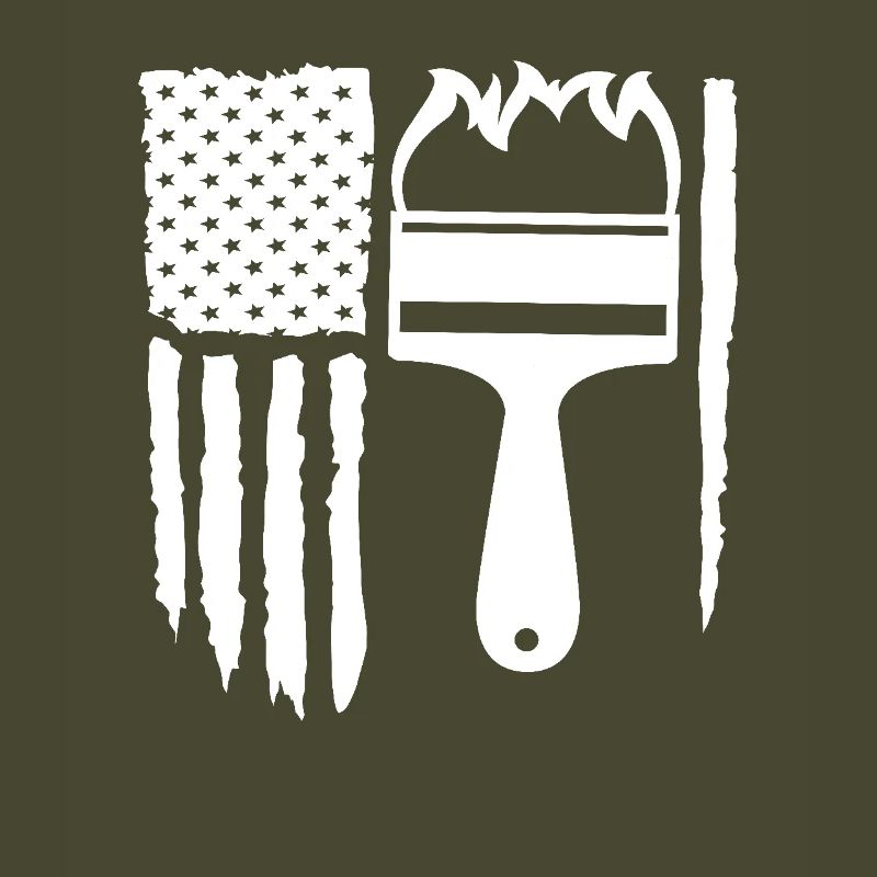 Painter Flag Brush Creativity