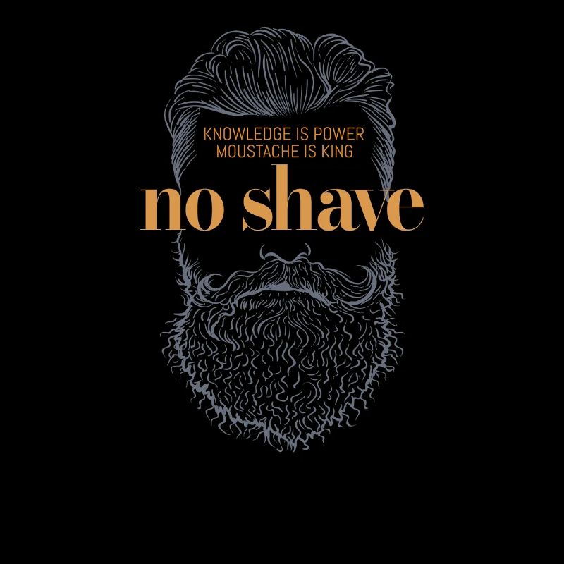 Pas de rasage de barbe Conception graphique Pas de rasage Barbe Graphique