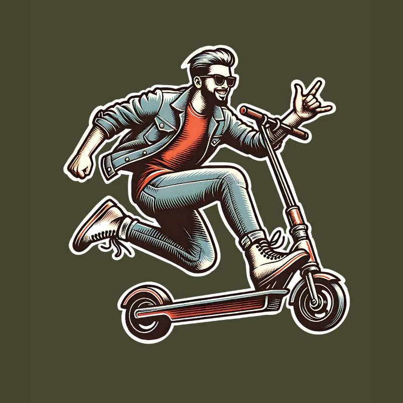 Tretroller E-Scooter E-Roller