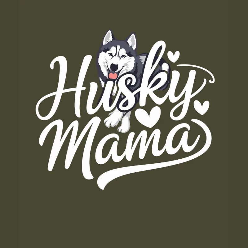 Husky Mama - Compagnon affectueux pour husky