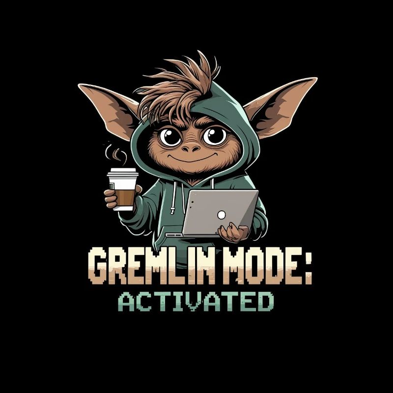 Gremlin Mode Enabled – Fun Gremlin Theme