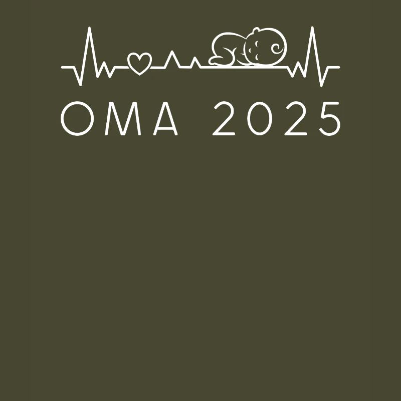 Grand-mère 2025 bébé Heartbeat Pulse Offspring annonce