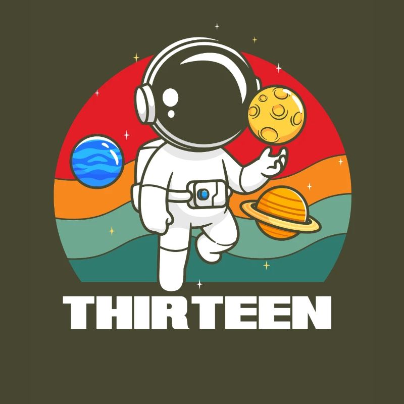 Space adventures for thirteen-year-olds