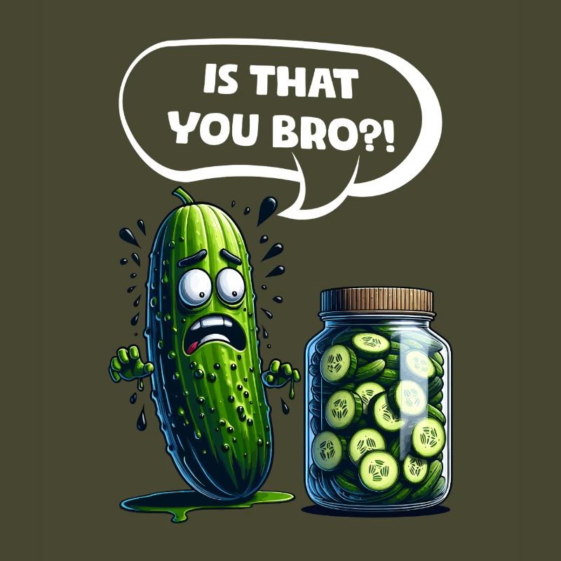C’est toi mon frère ?! Cornichon de concombre Amateurs de concombre