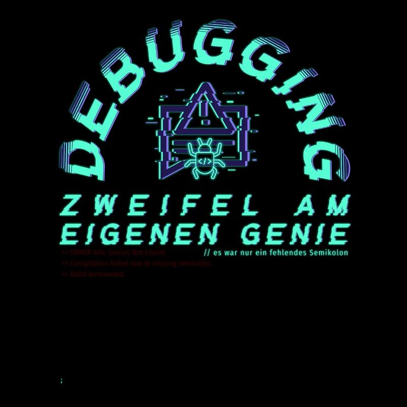 Debugging; Doubts about one's own genius