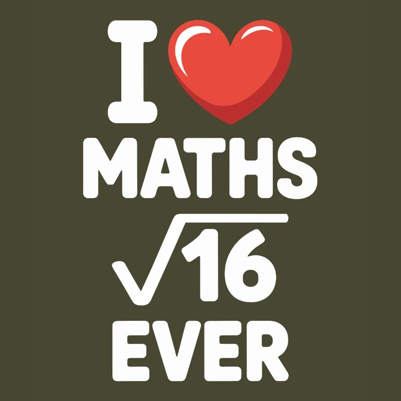 Math J’adore les maths Maths Nerd Professeur de mathématiques