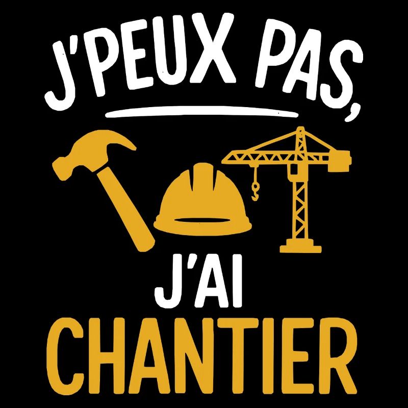 Ich kann nicht, ich habe eine Baustelle, Design, Humor, Arbeit