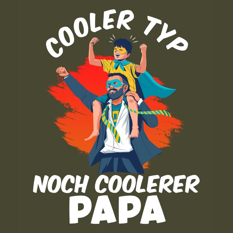 Werdender Vater COOLER TYP COOLERER PAPA