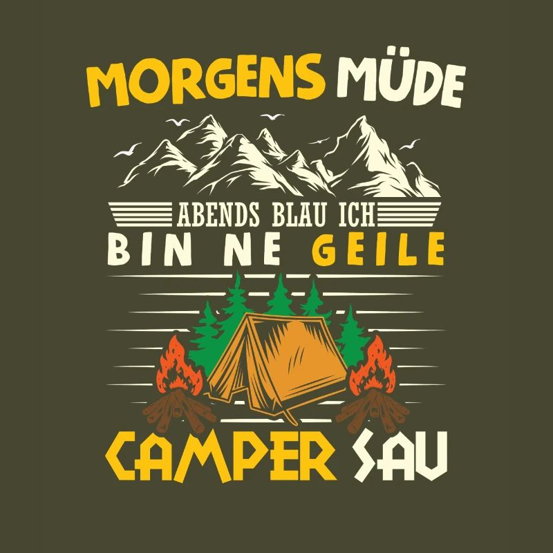 Camper Camping Caravan Saying
