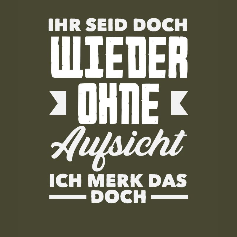 Again without supervision – sarcasm