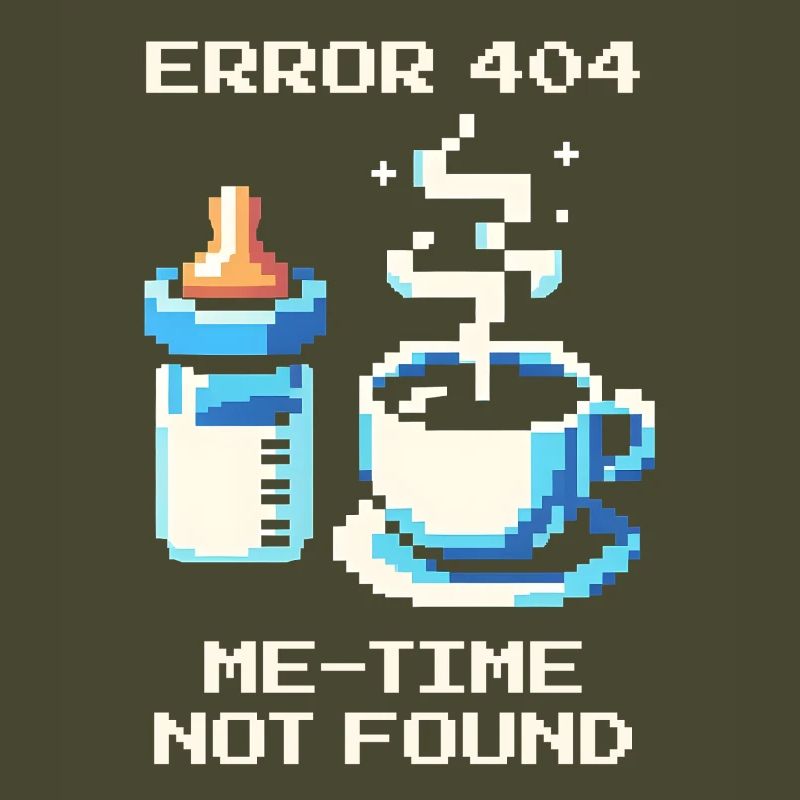 Error 404: Me-Time fehlt | Mama, Kaffee, Alltag