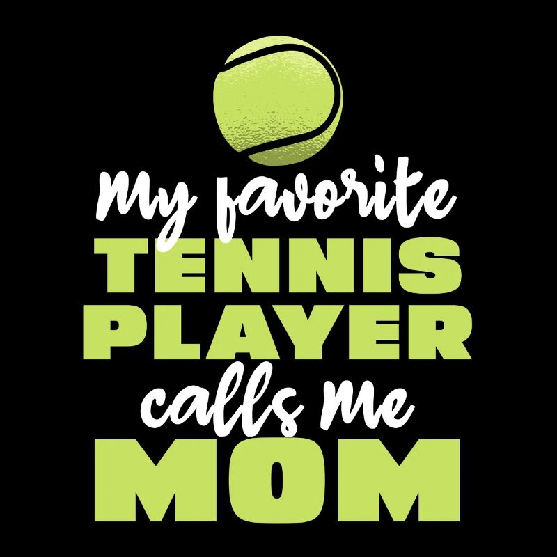 Ma joueuse de tennis préférée m’appelle maman