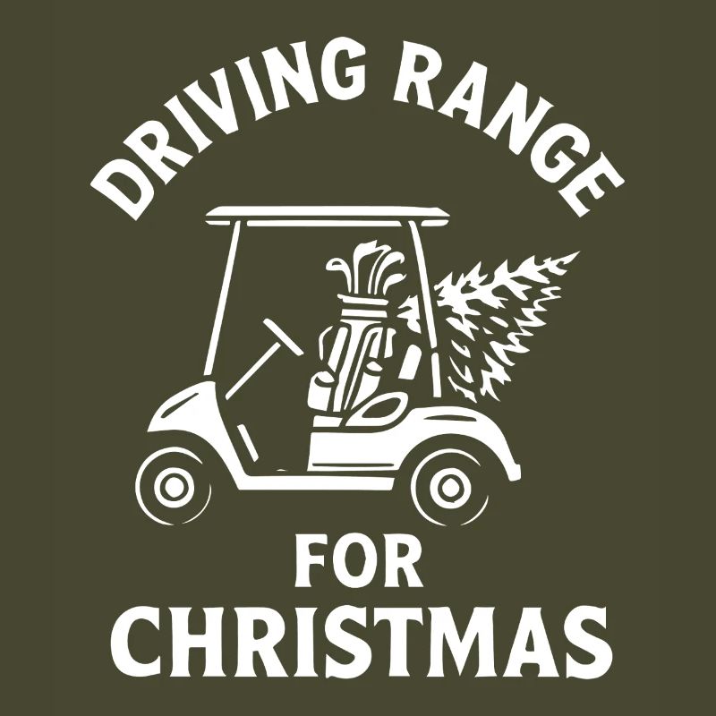 Practice pour le plaisir du golf de Noël