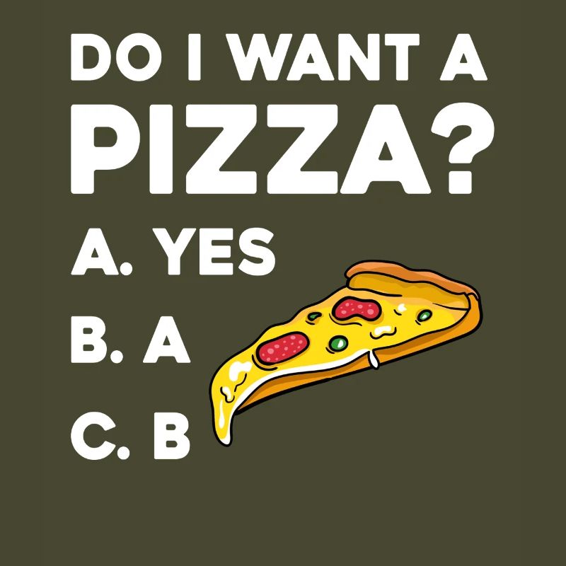 Pizza Frage: Ja oder Nein