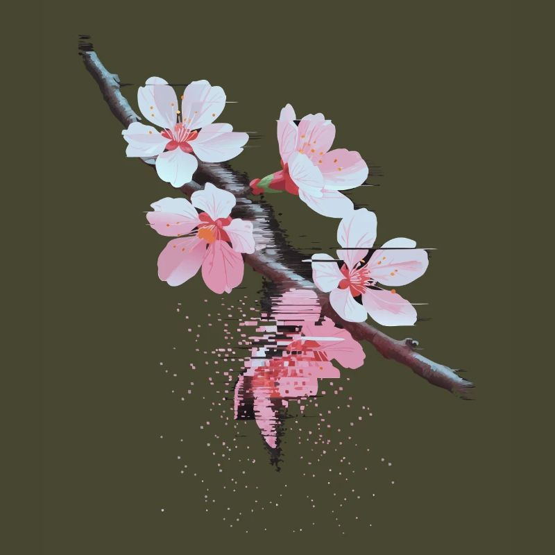 Succursale d’art bug de Cherry Blossoms
