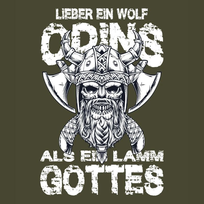 Lieber Ein Wolf Odins Als Ein Lamm Gottes Wikinger