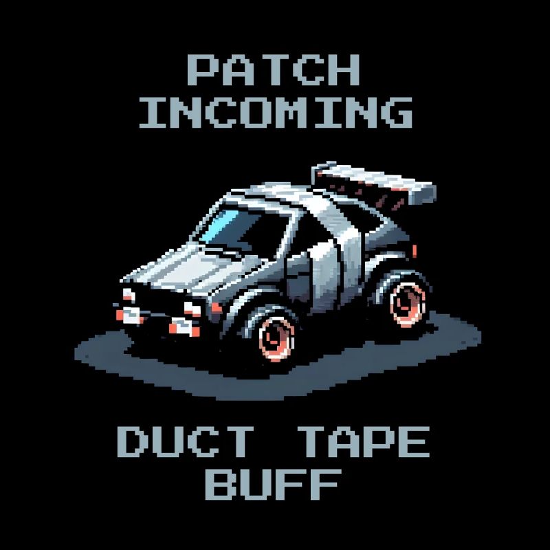 Patch : ruban adhésif | Humour des voitures RC