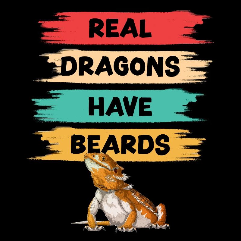 Les vrais dragons ont une barbe