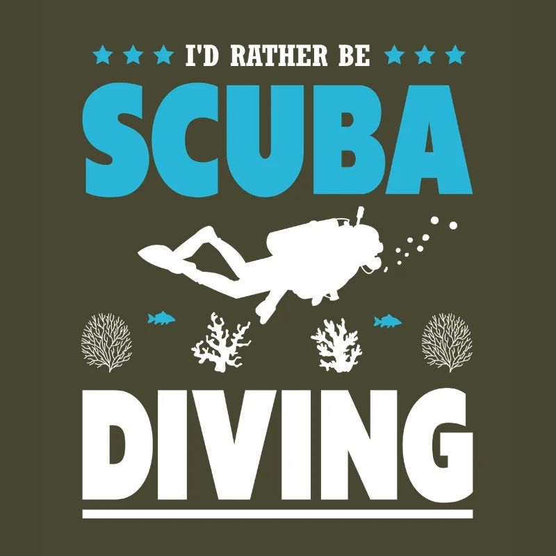 Funny diver design