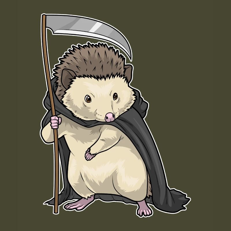 Igel Halloween Sensemann