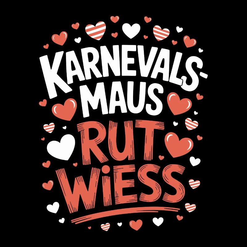 Karnevalsmaus Rut Wiess Köln Kölner Karneval Maus