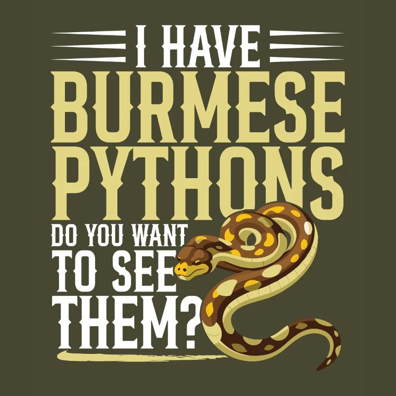 Burmesische Python HDE Schlangen-Stofftier-Reptil