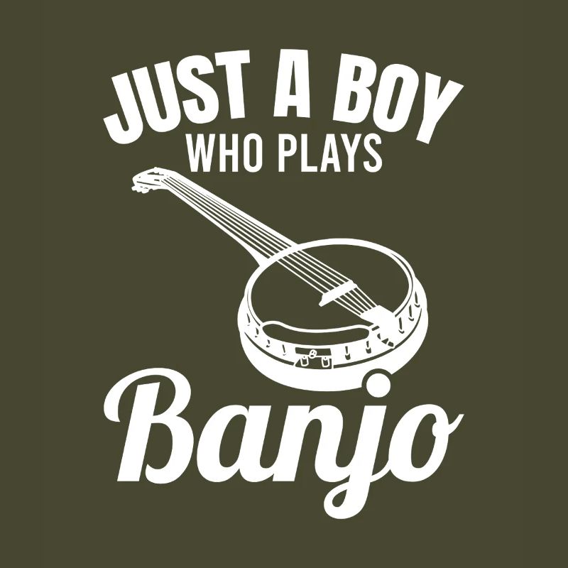 Small banjo player