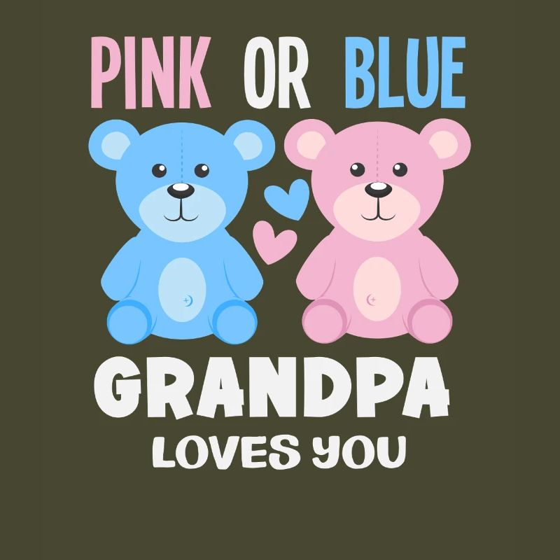 Pink Oder Blau Opa Liebt Dich