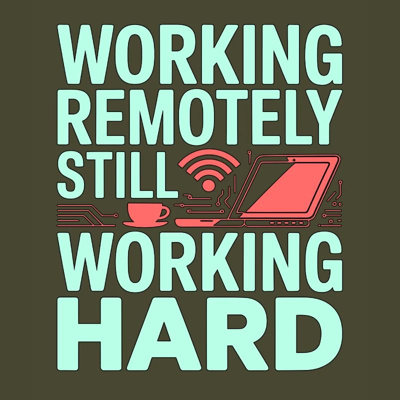 Remote Developer Working Remotely Web Programmer